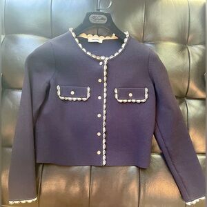 Sandro cropped cardigan